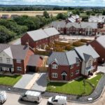 Wrottesley Village view from above.