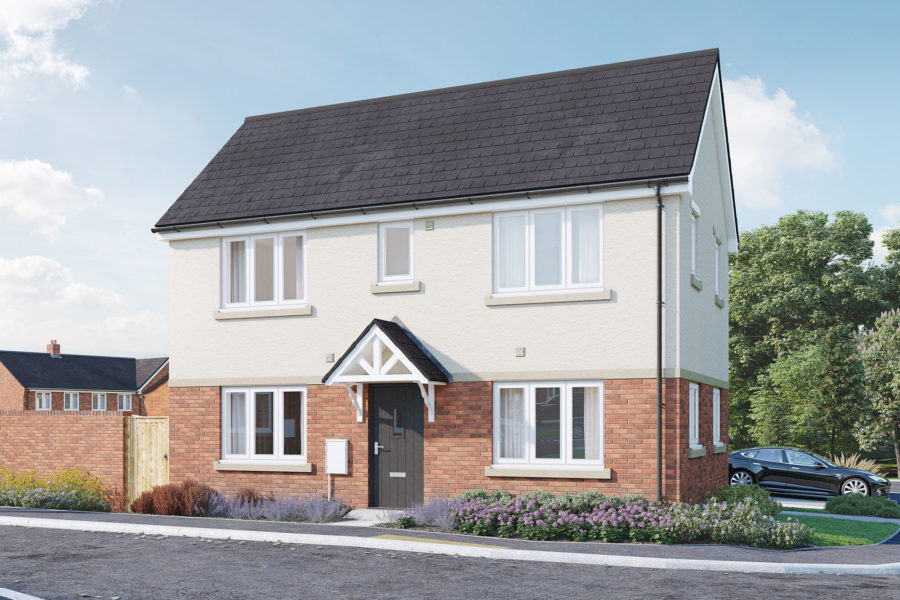 The Pine, a 3 bed house at Cheslyn Park