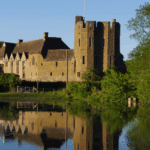 Stokesay Castle in Shropshire England
