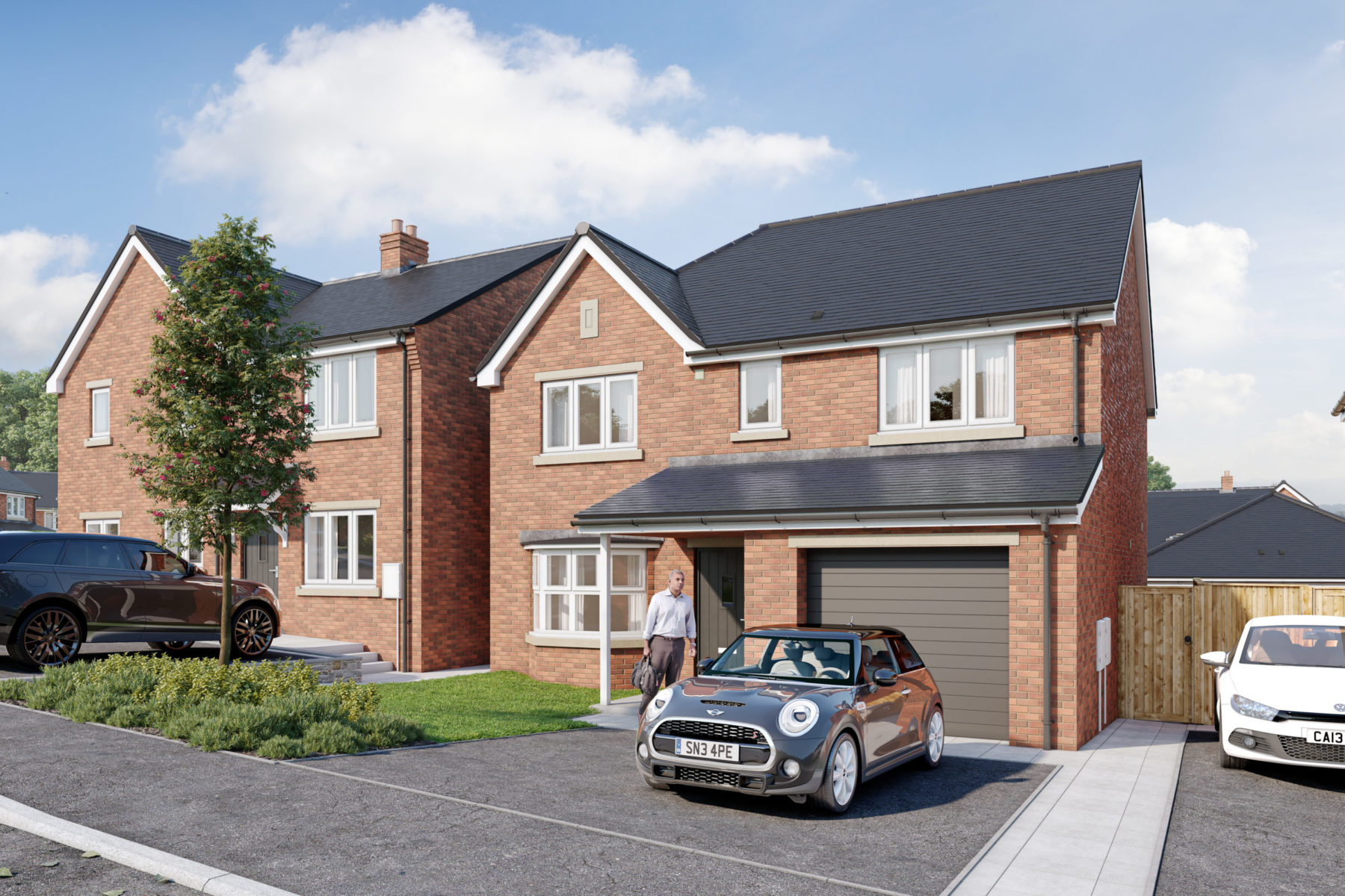 The Chestnut, 4 bed house at Cheslyn Park