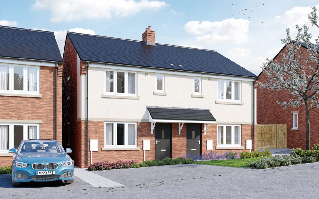 The Larch County Town Homes