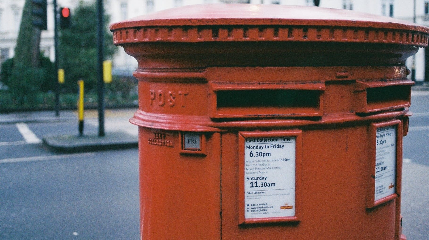 Postbox for Royal Mail